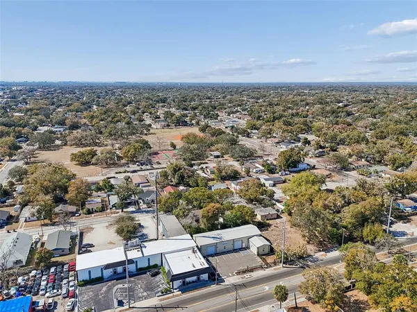 a view of a terrace with sitting area