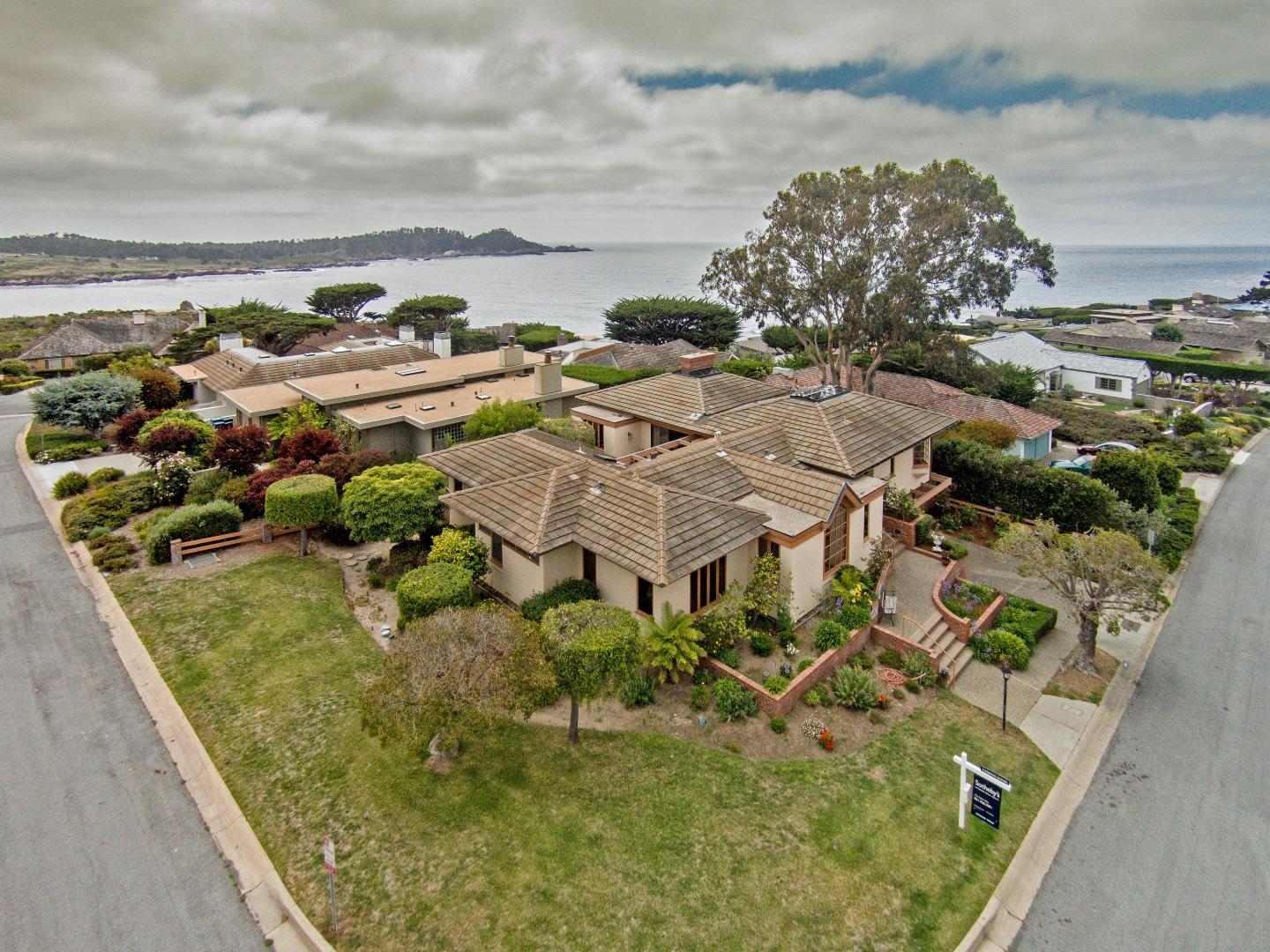 2804 Pradera Road Carmel, CA 93923 - Photo 2 of 19 an aerial view of residential houses with outdoor space