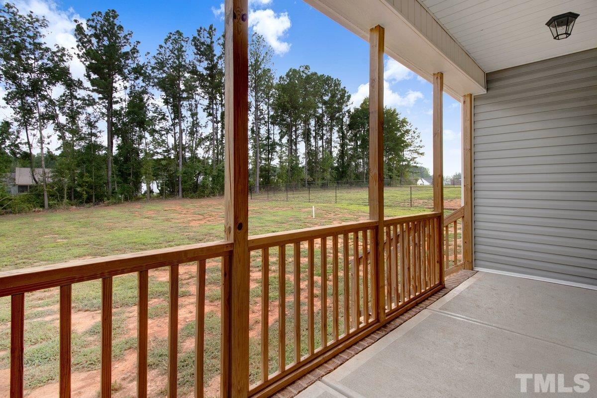 240 Northview Drive Middlesex, NC 27557 - Photo 33 of 40 a view of a balcony with a yard