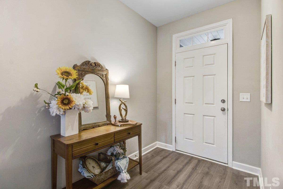 240 Northview Drive Middlesex, NC 27557 - Photo 8 of 40 a view of entryway with wooden floor