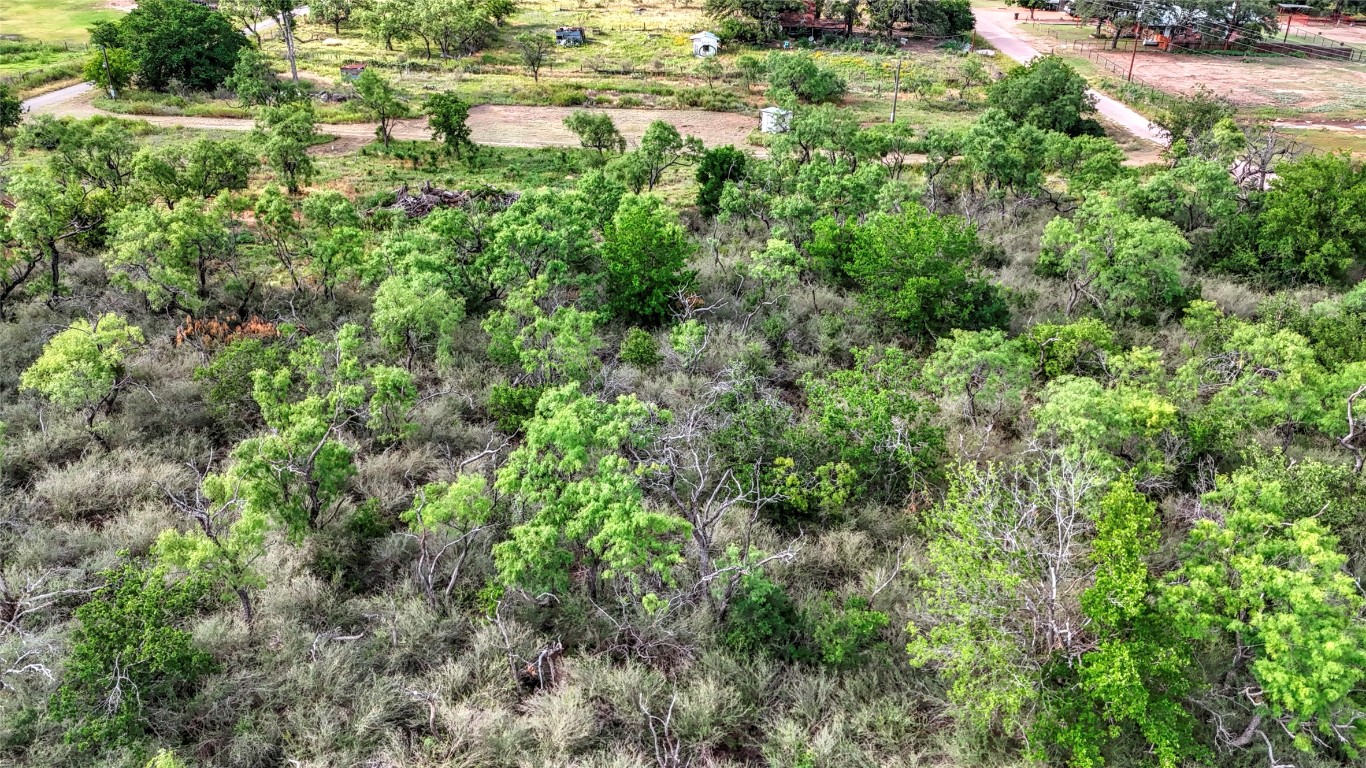 114 Center St Valley Spring Valley Spring, TX 76885 - Photo 11 of 20 an aerial view of residential house with outdoor space and trees all around