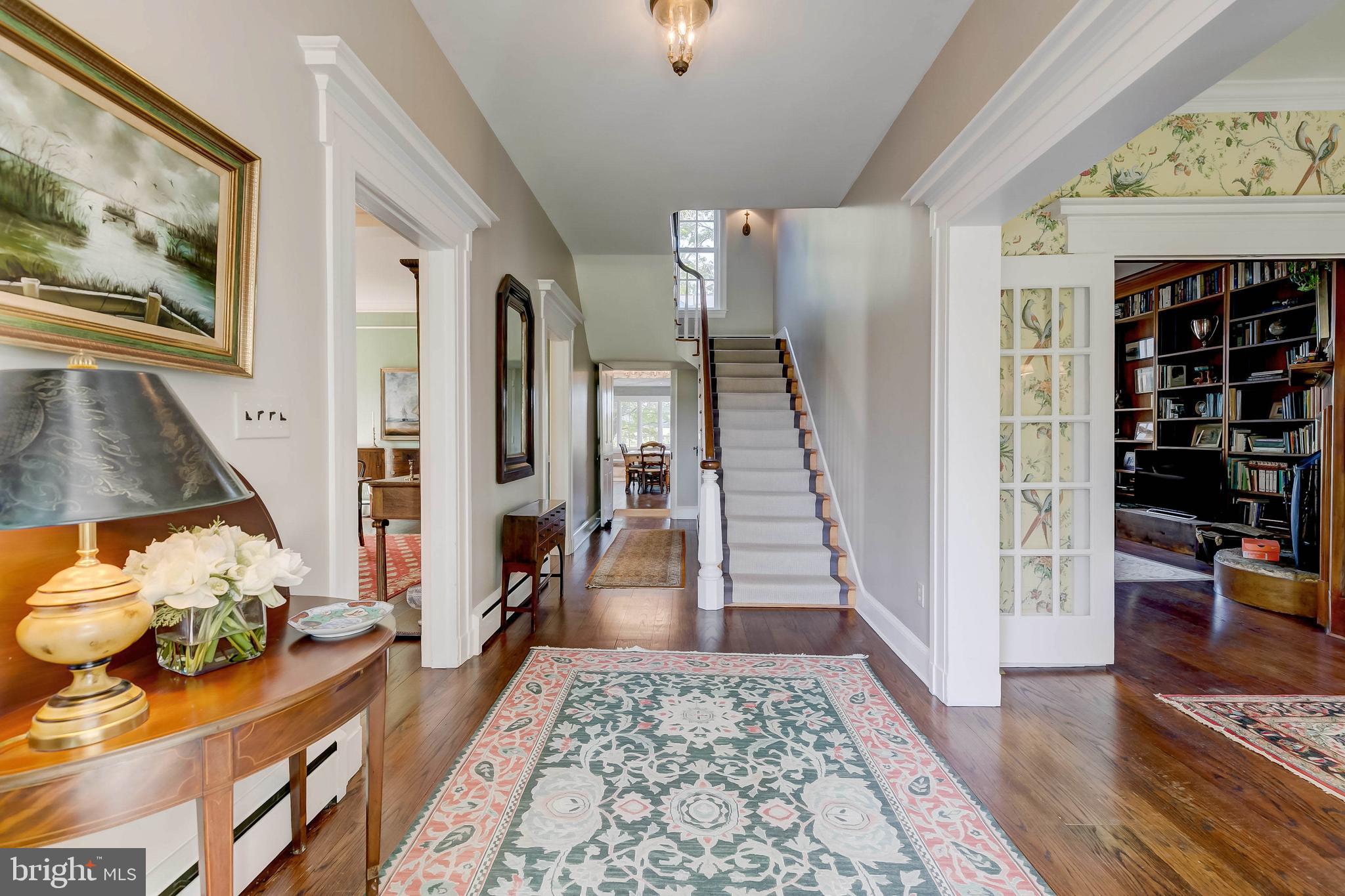 13401 Longnecker Road Reisterstown, MD 21136 - Photo 37 of 58 workspace with wooden floor and furniture
