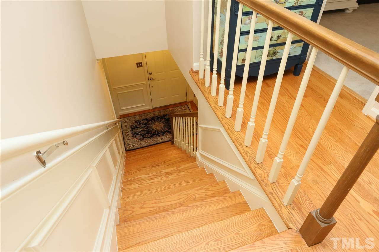 4505 Old Colony Road Raleigh, NC 27613 - Photo 26 of 30 a view of entryway with wooden floor