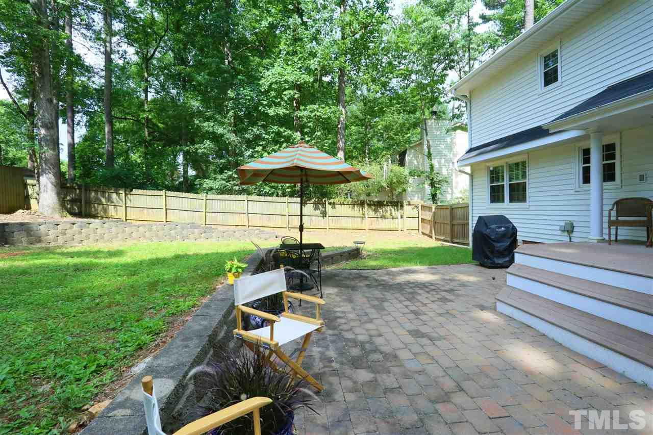 4505 Old Colony Road Raleigh, NC 27613 - Photo 5 of 30 a view of a backyard with a sitting area