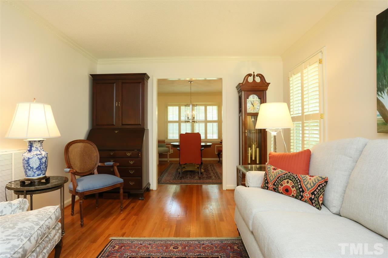 4505 Old Colony Road Raleigh, NC 27613 - Photo 10 of 30 a living room with furniture and a large window