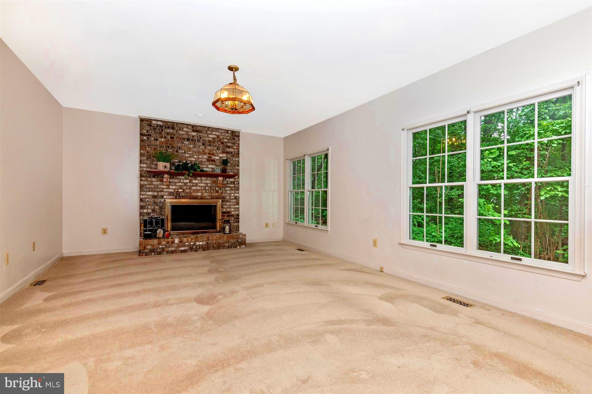 2813 Gillis Road Mount Airy, MD 21771 - Photo 11 of 30 Family Room with brick fireplace