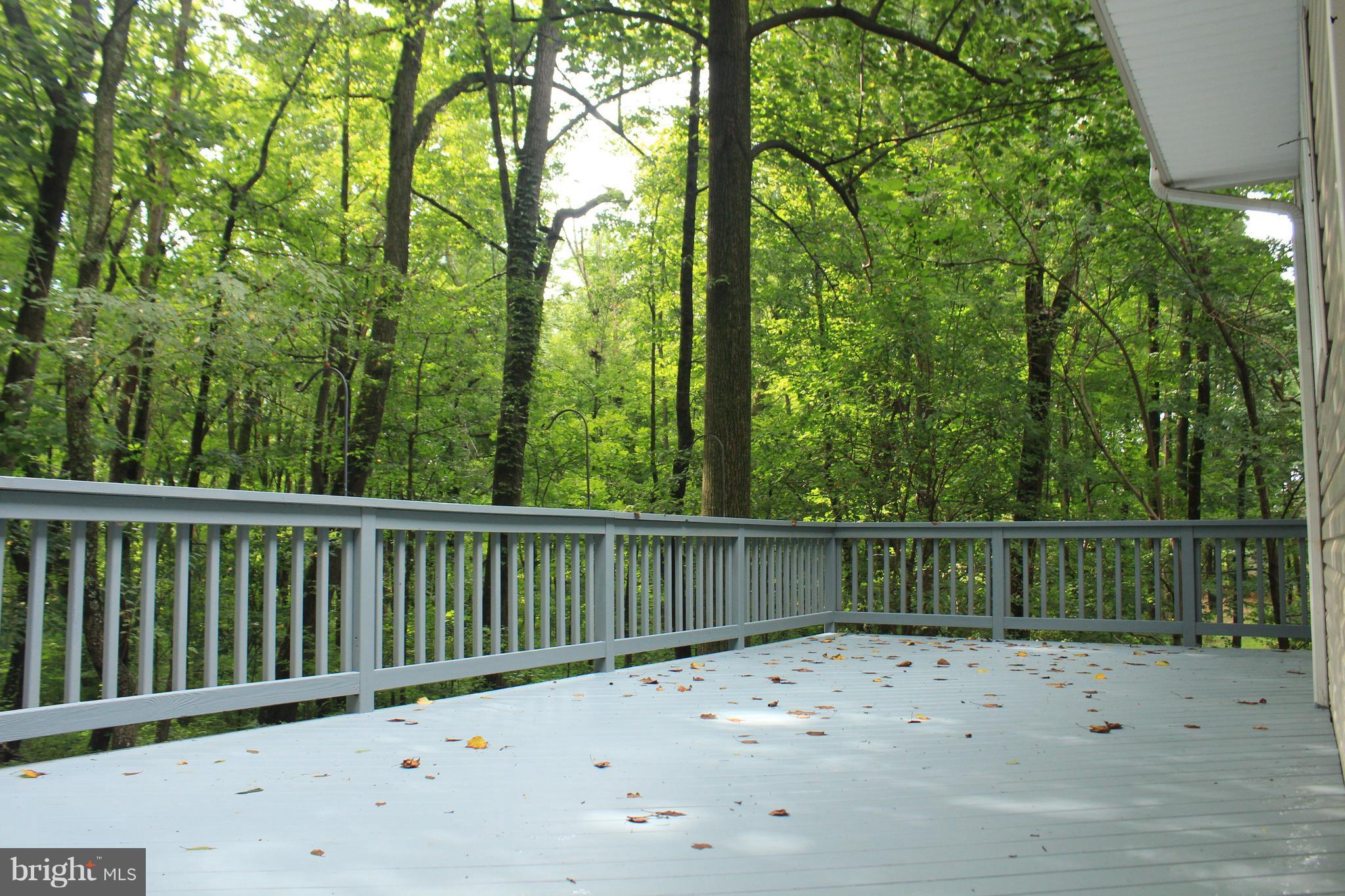 2813 Gillis Road Mount Airy, MD 21771 - Photo 15 of 30 Big Deck off Kitchen over looking back yard