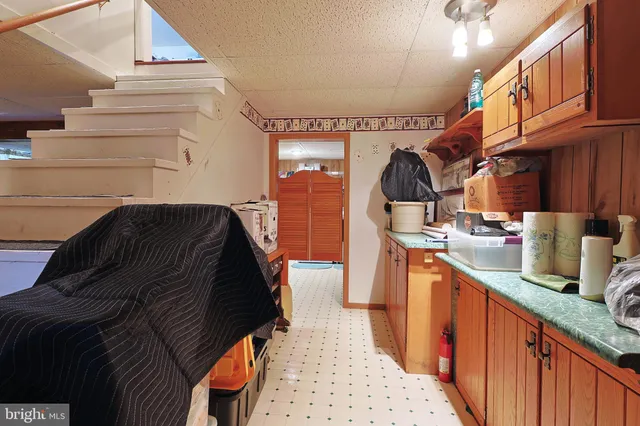 a view of storage and utility room