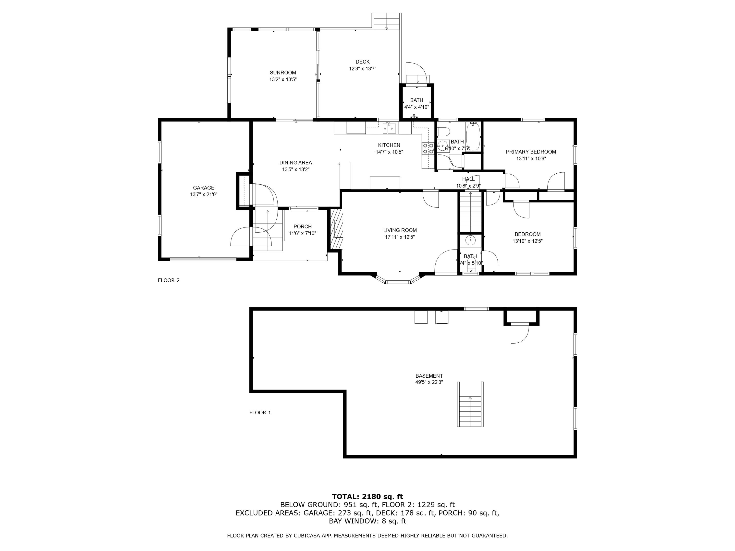 35 Cyprus Road South Dennis, MA 02660 - Photo 28 of 28 2D Floor Plan for 35 Cyprus Road_2