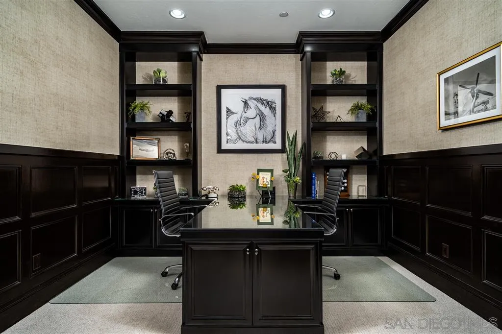 8920 Via Rancho Cielo Rancho Santa Fe, CA 92067 - Photo 12 of 25 a kitchen with a sink and cabinets