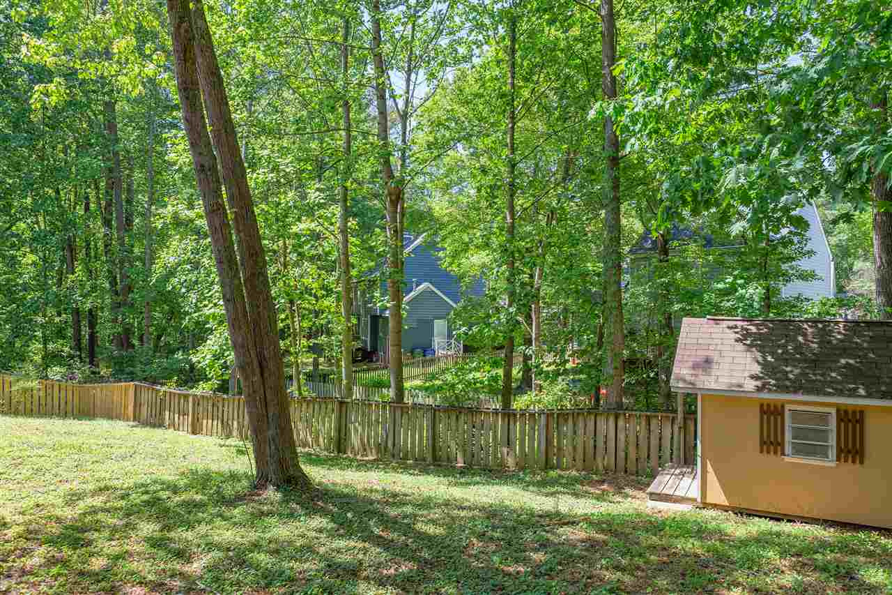 8345 Greywinds Drive Raleigh, NC 27615 - Photo 23 of 25 Backyard View