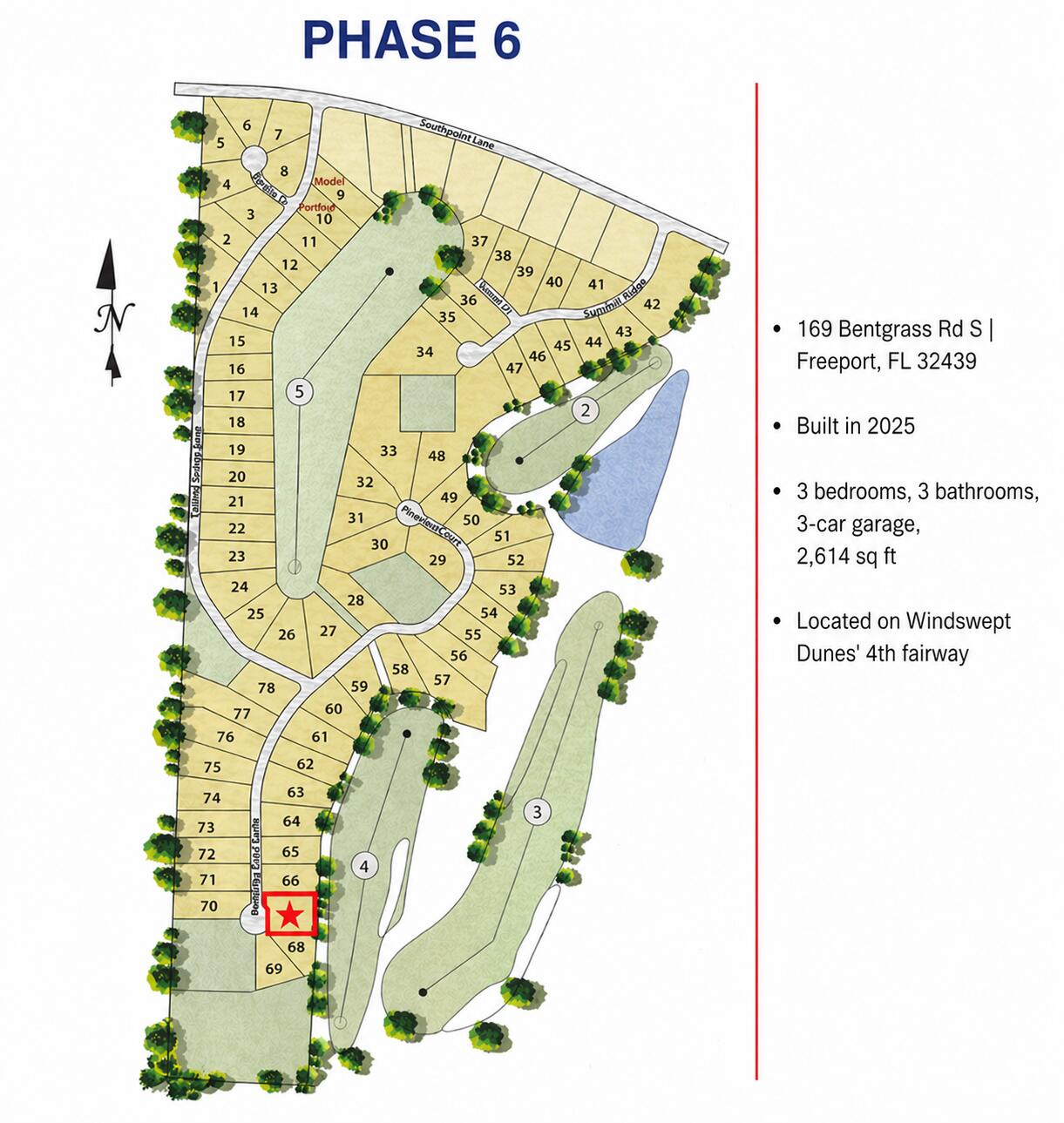 169 Bentgrass Road South Freeport, FL 32439 - Photo 72 of 81 169 Bentgrass Plat map img