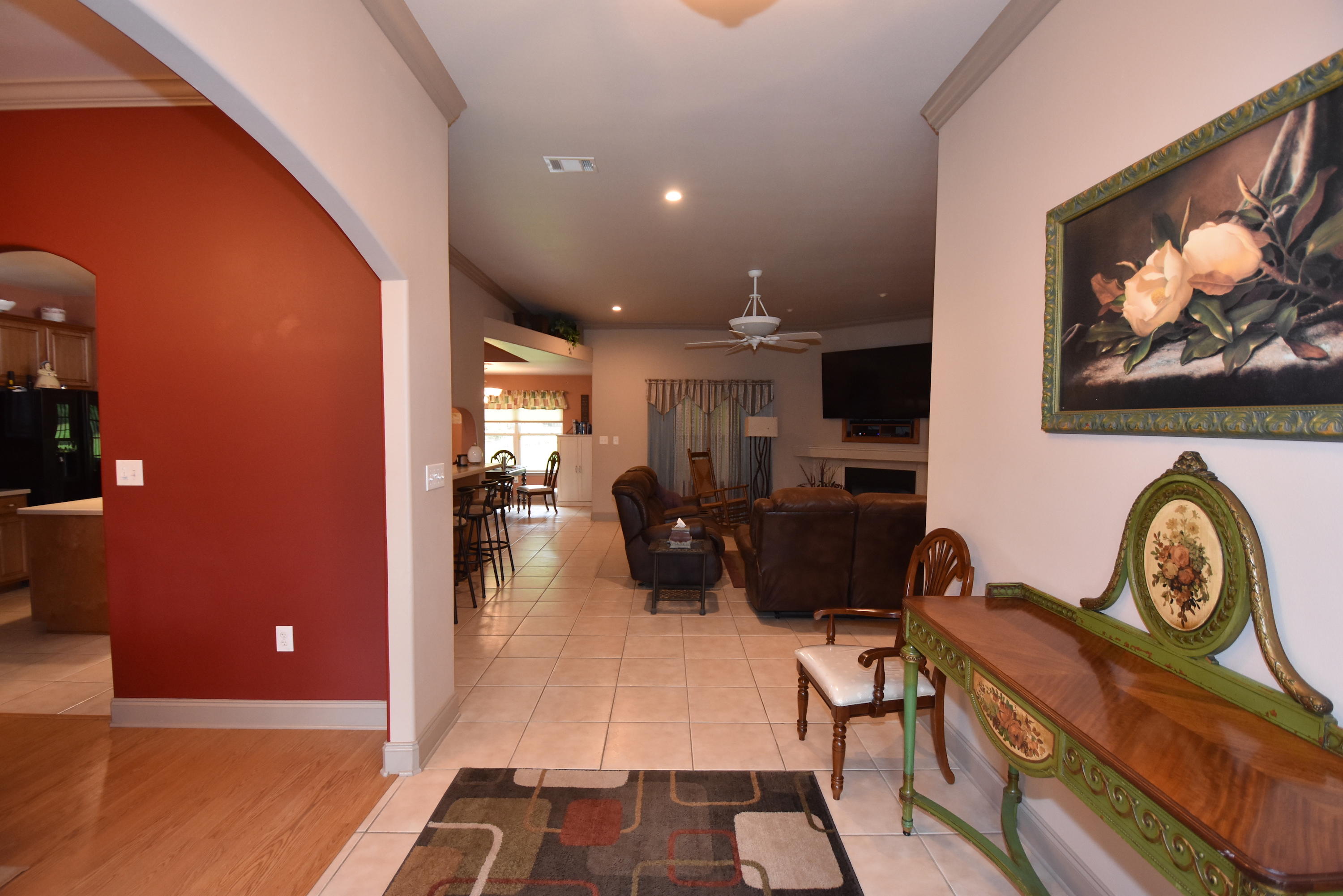 6000 Gagnon Road Crestview, FL 32539 - Photo 3 of 51 a view of a hallway with workspace