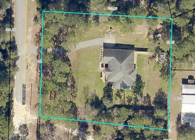 6000 Gagnon Road Crestview, FL 32539 - Photo 34 of 51 an aerial view of a residential houses with outdoor space and swimming pool