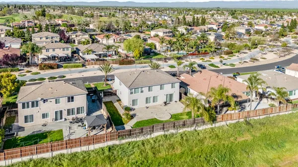 a view of front a house with a swimming pool