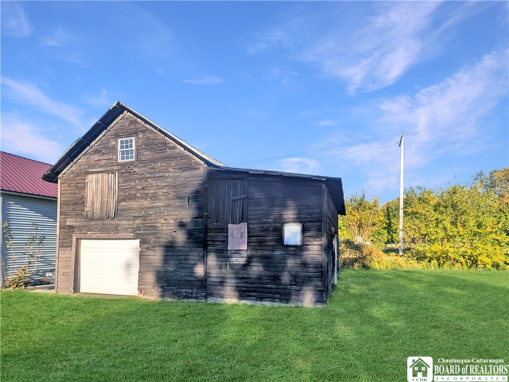 26 Goodrich Street Ripley, NY 14775 - Photo 21 of 28 Barn with Garage bay