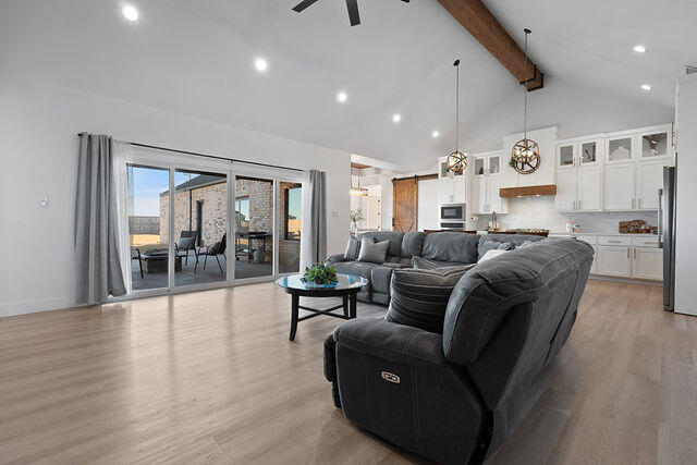 823 13th Street Wolfforth, TX 79382 - Photo 7 of 32 Open Concept w/Access to Patio