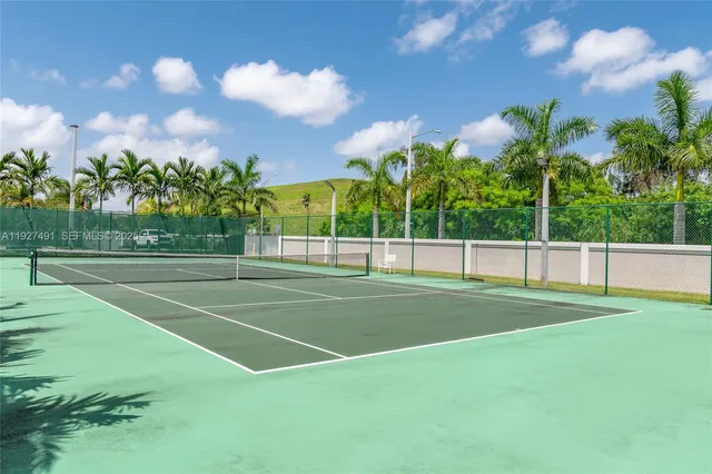 a view of a basketball court