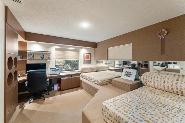 a view of swimming pool with garden