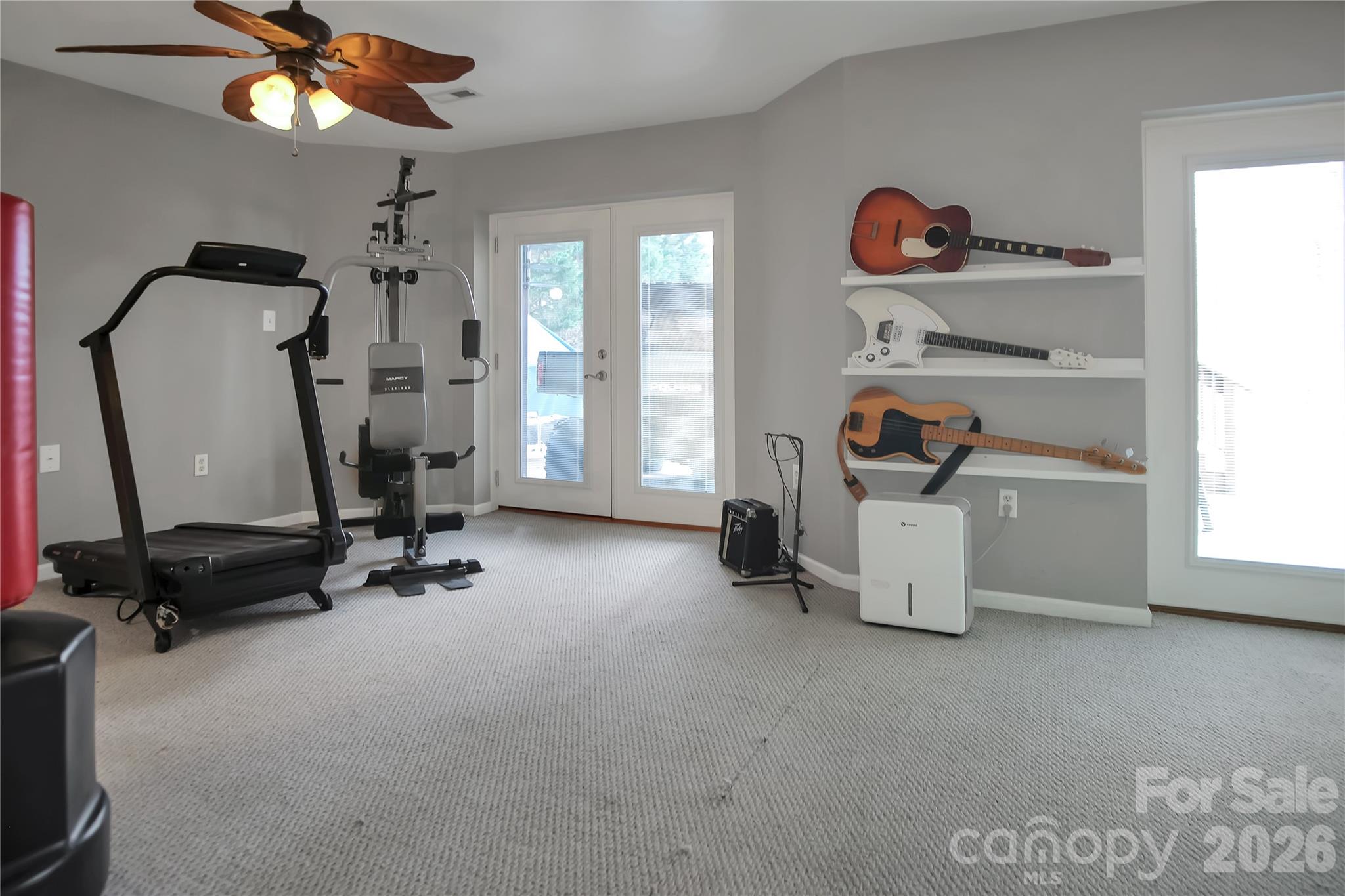 120 Oak Point Drive Cherryville, NC 28021 - Photo 38 of 44 a view of a room with gym equipment
