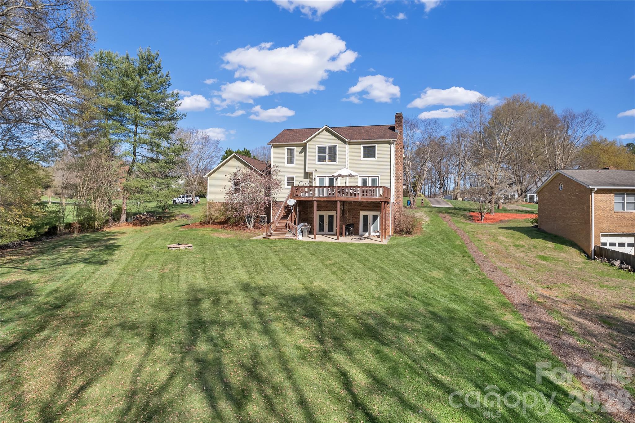 120 Oak Point Drive Cherryville, NC 28021 - Photo 42 of 44 a view of a house with a big yard