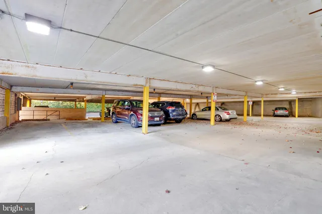 a view of parking area