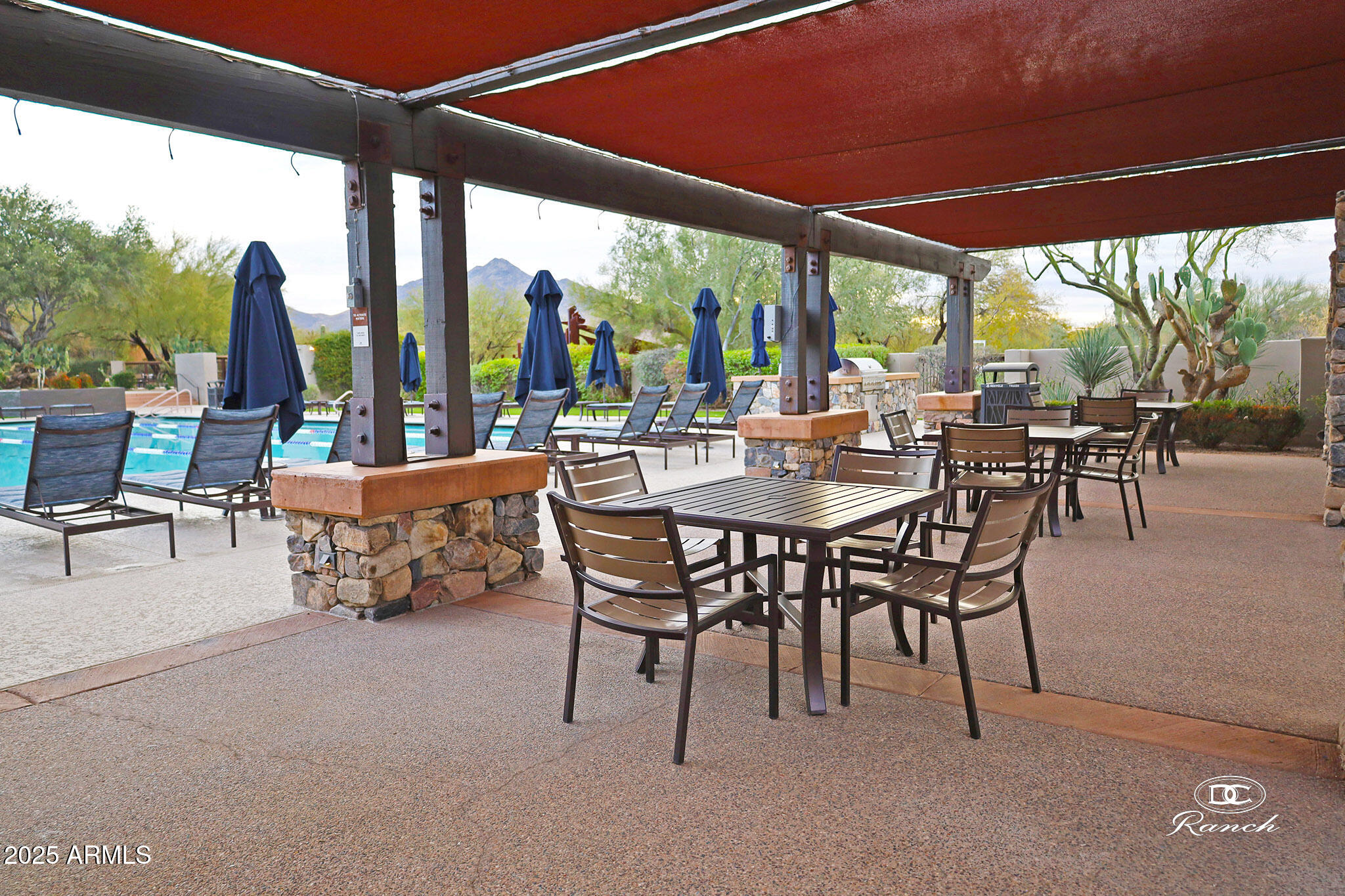 9190 East Hoverland Road Scottsdale, AZ 85255 - Photo 34 of 35 a outdoor space with furniture and outdoor view