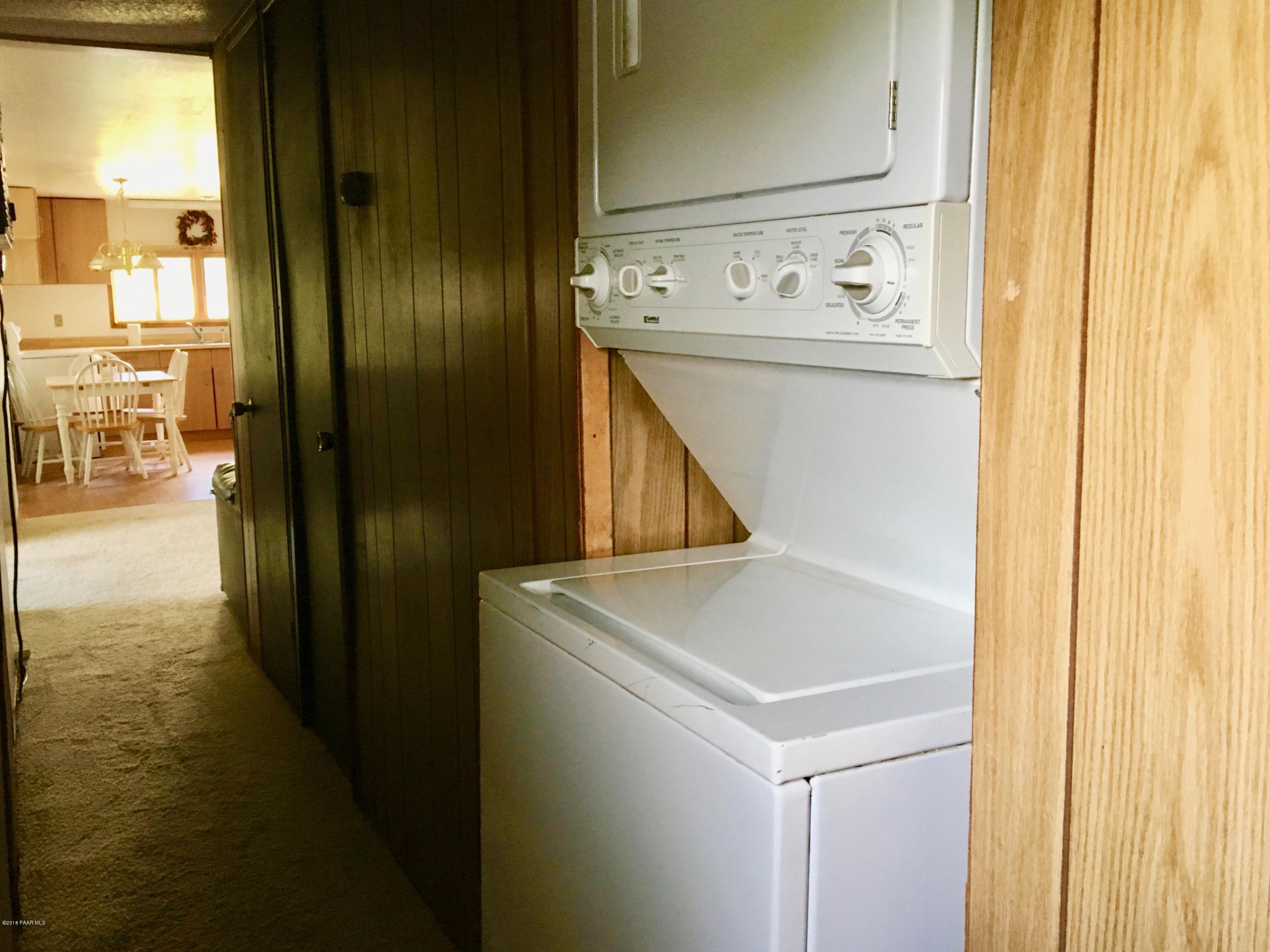 7375 North Race Track Road Prescott, AZ 86305 - Photo 26 of 45 hall looking at washer