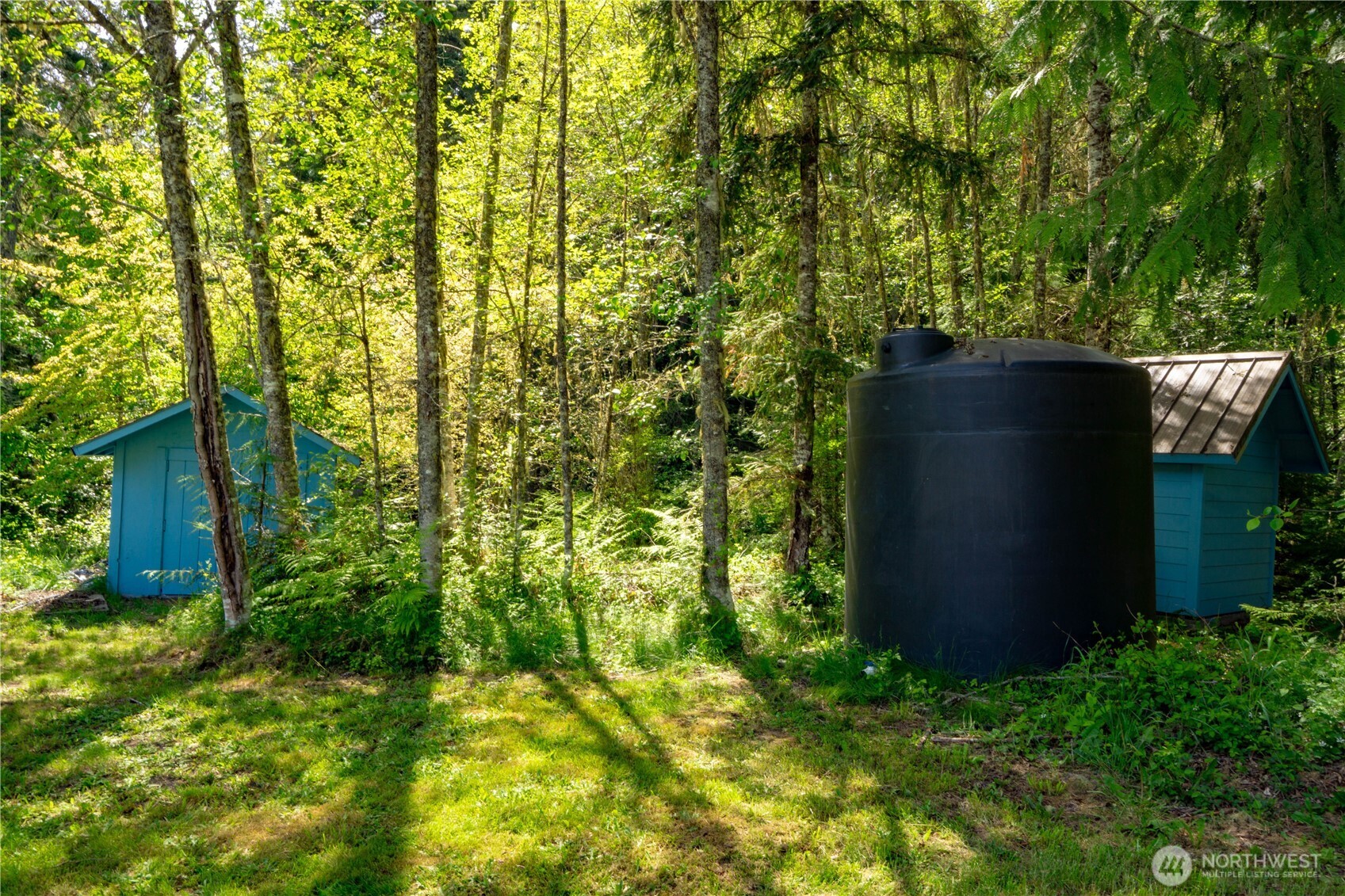 89 Slab Camp Road Sequim, WA 98382 - Photo 34 of 40 a backyard of a house