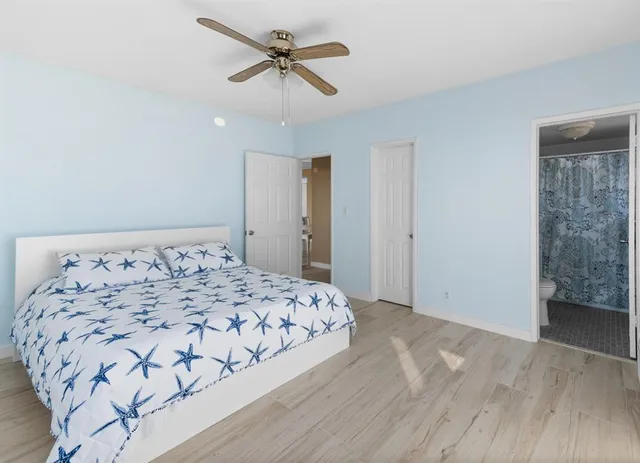 a view of a lake from a window