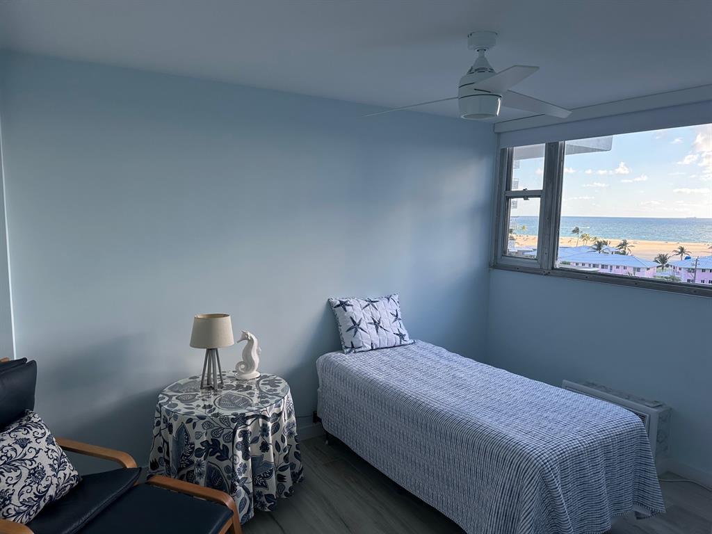 1900 South Ocean Drive, Unit 712 Fort Lauderdale, FL 33316 - Photo 16 of 25 a bedroom with a bed and window