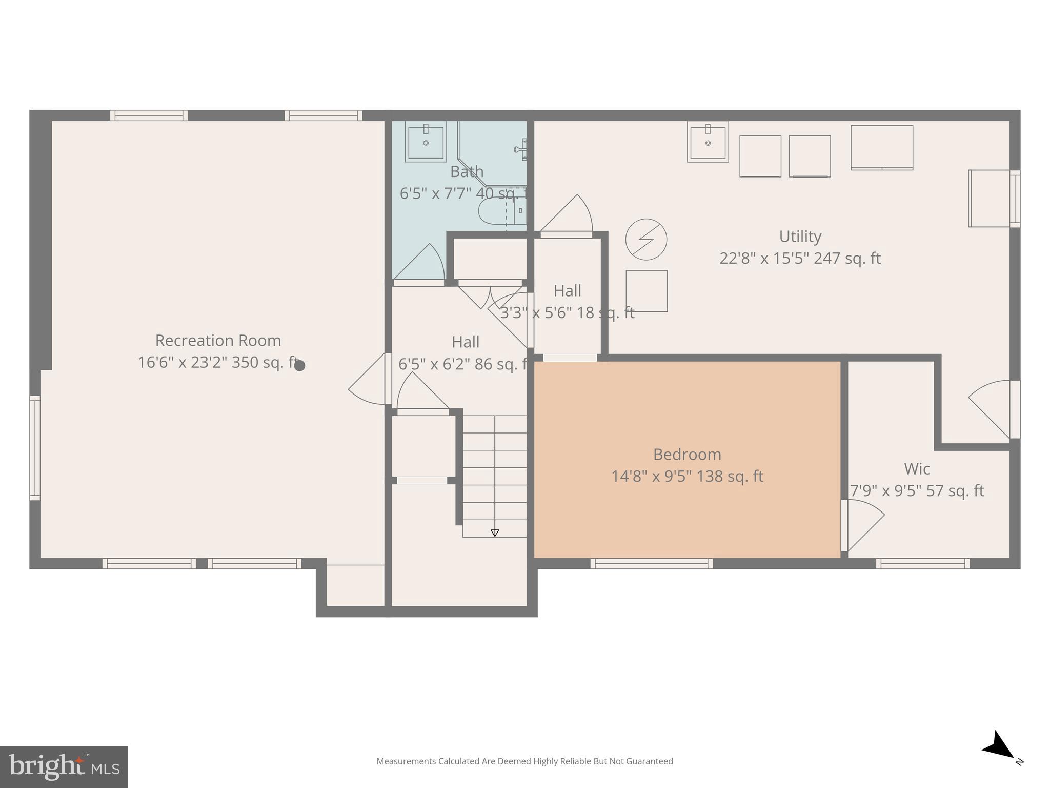8926 Cromwell Drive Springfield, VA 22151 - Photo 43 of 43 Lower Level Floorplan