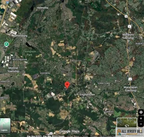 a view of a garden from a balcony