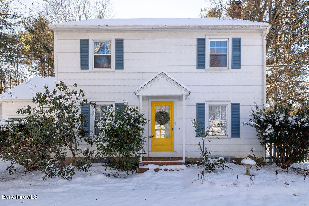 6 Blue Hill Road Great Barrington, MA 01230 - Photo 2 of 43 Exterior Front- Winter