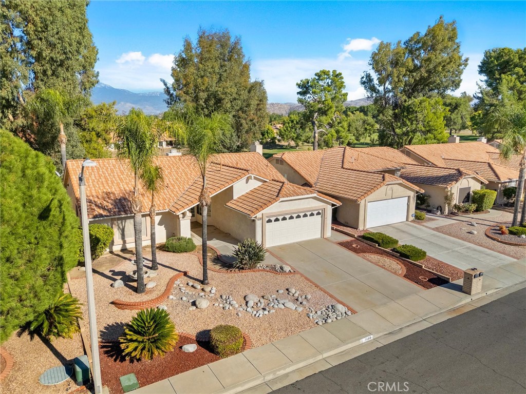 1886 Tamarack Lane Hemet, CA 92545 - Photo 34 of 40 an aerial view of residential houses with outdoor space