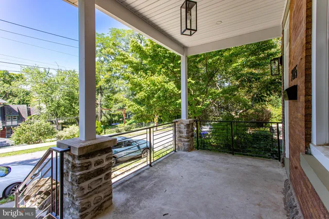 a outdoor space with wooden floor and outdoor space