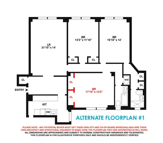 $1,495,000 | 600 West 111th Street, Unit 10D | Morningside Heights