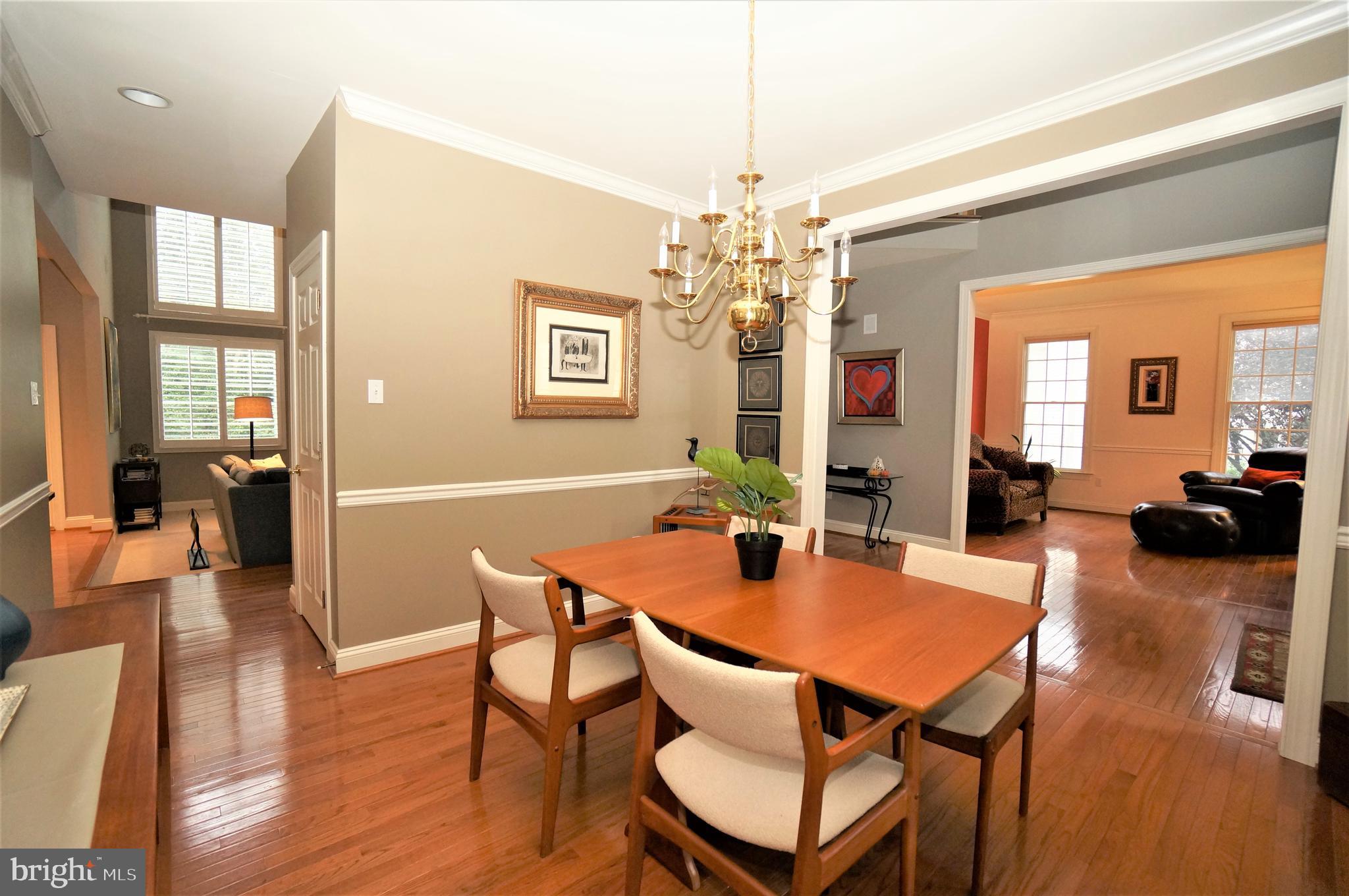 5096 Jericho Road Columbia, MD 21044 - Photo 7 of 37 Dining Room to Family & Living Rooms