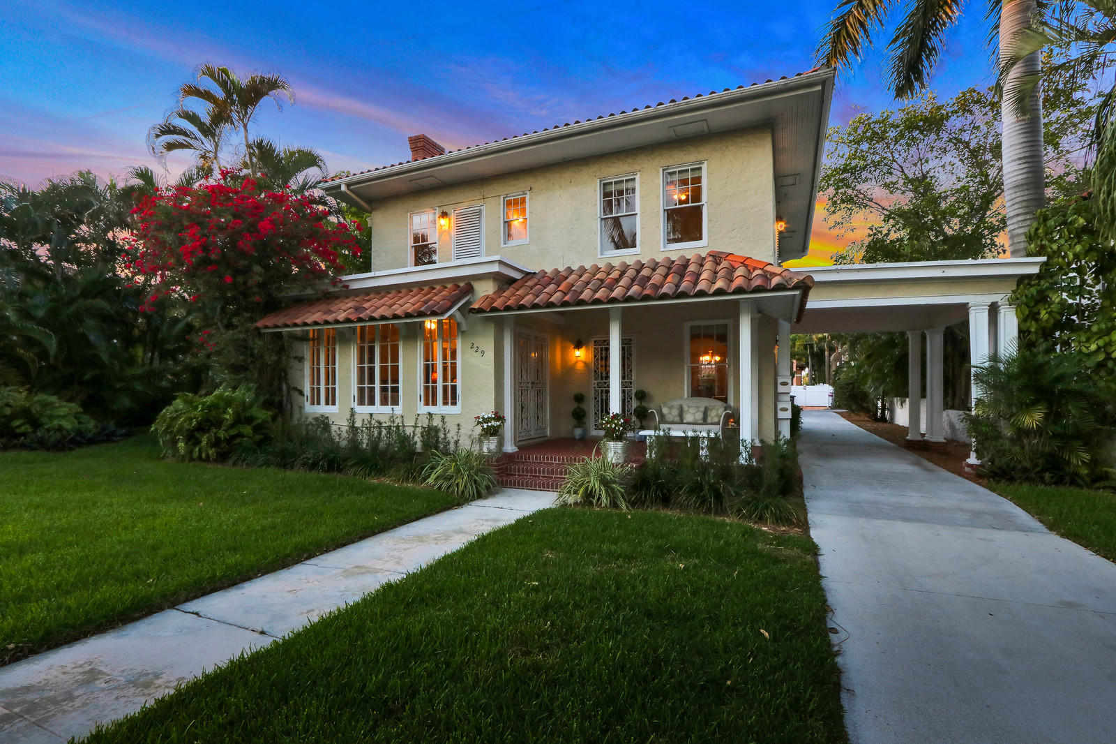 229 9th Street West Palm Beach, FL 33401 - Photo 59 of 67 60_Twilights_2_of_9_mls