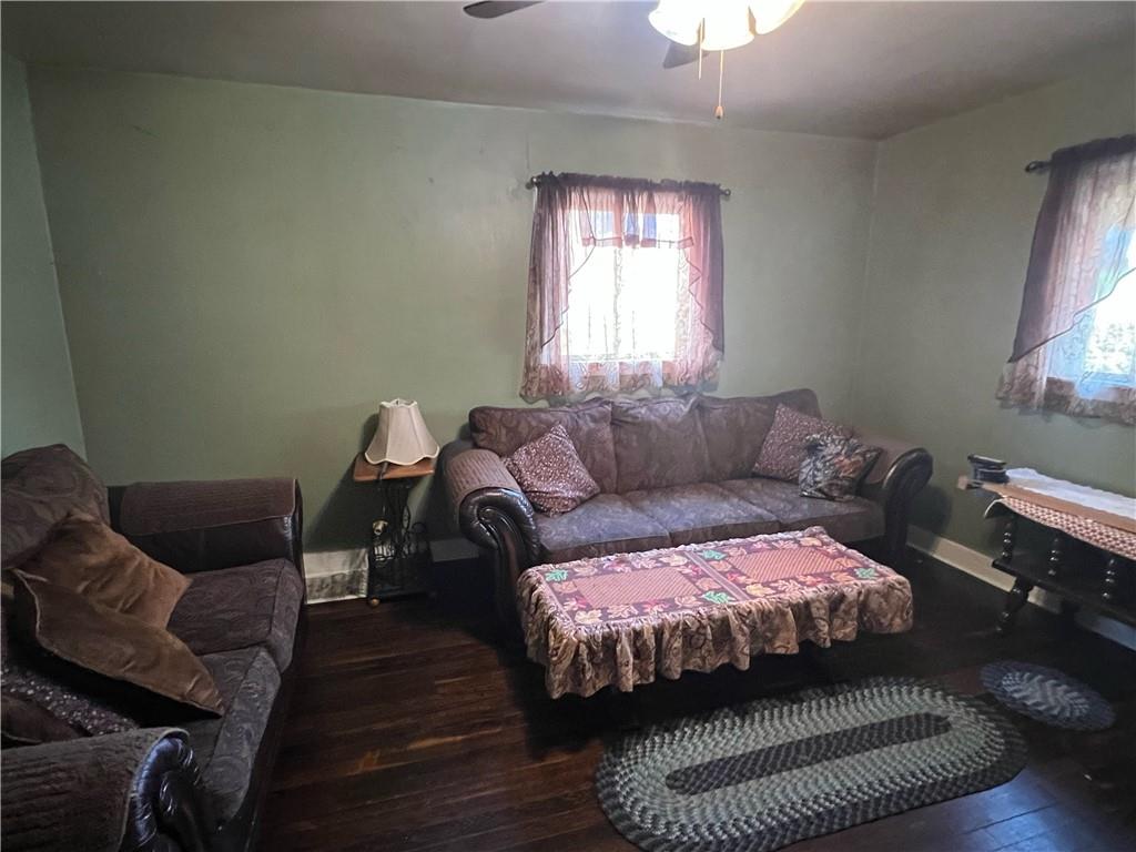 19 Fairview Street Uniontown, PA 15401 - Photo 8 of 19 a bedroom with a bed and wooden floor