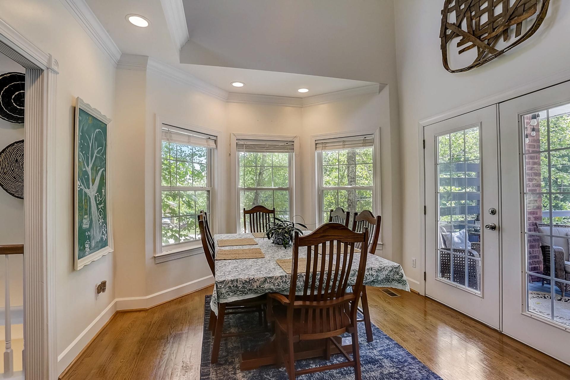 7532 King Road Fairview, TN 37062 - Photo 16 of 64 a view of a dining room with furniture window and wooden floor