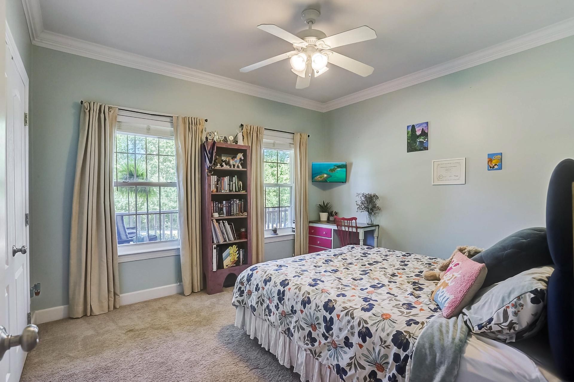 7532 King Road Fairview, TN 37062 - Photo 34 of 64 a bed sitting in a bedroom next to a window