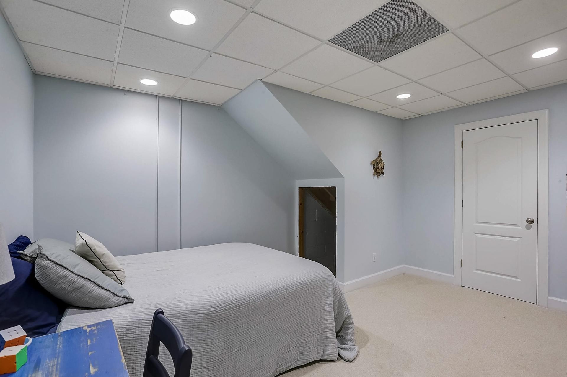 7532 King Road Fairview, TN 37062 - Photo 48 of 64 a bedroom with a bed and a night stand