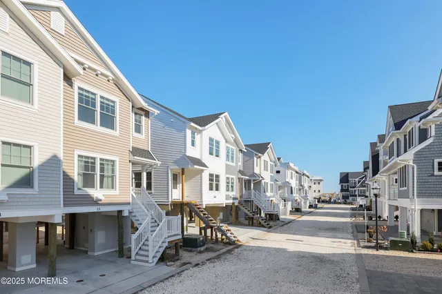 a city view with tall buildings