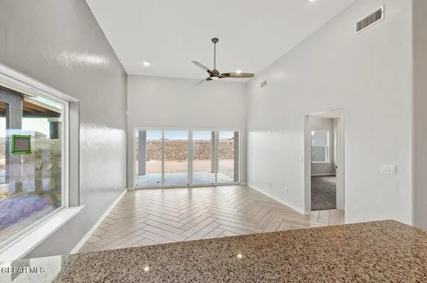 a view interior of a house and wooden floor