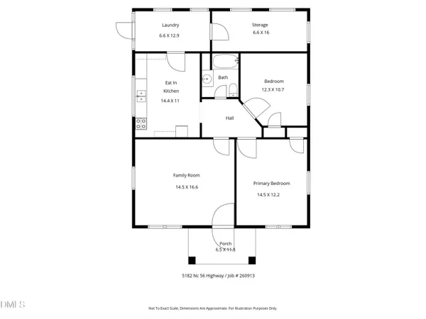 a view of a field with of trees