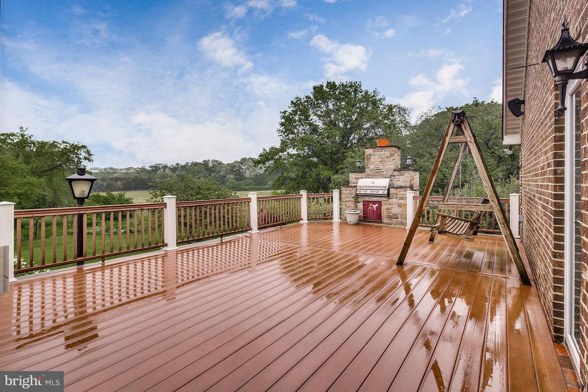 3375 Florence Road Woodbine, MD 21797 - Photo 8 of 30 Deck w/ built-in grill