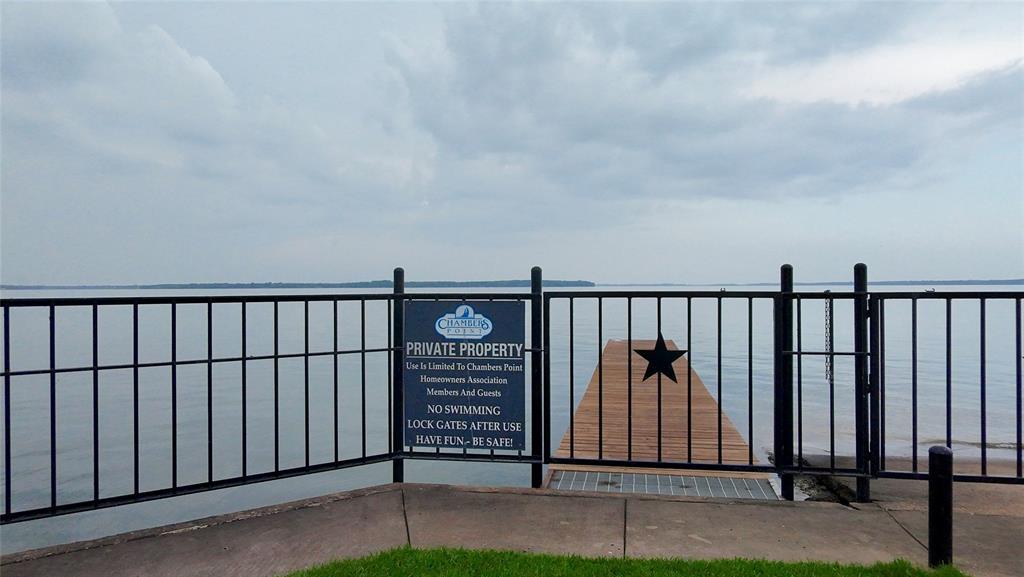 Lot 71 Shoreline Road Kerens, TX 75144 - Photo 6 of 24 a view of a black and white wall