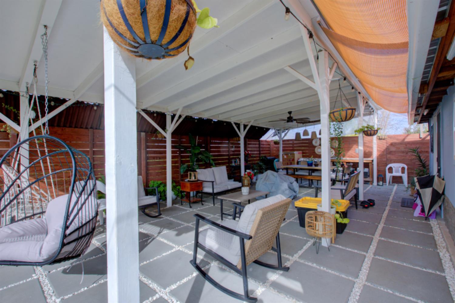 7139 Center Street Winton, CA 95388 - Photo 30 of 36 a view of a chairs and tables in the patio