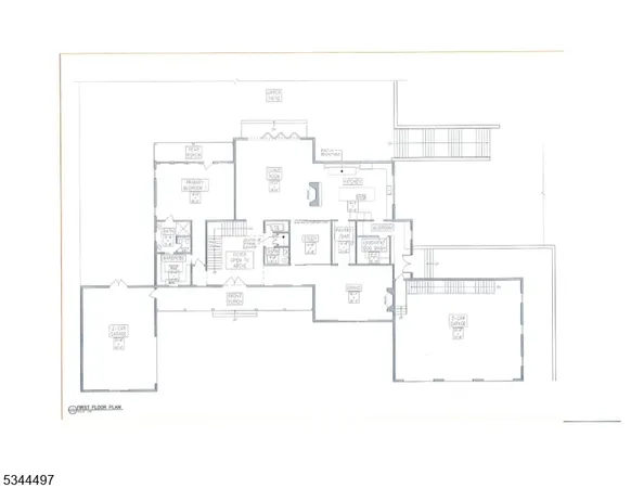 a picture of a floor plan